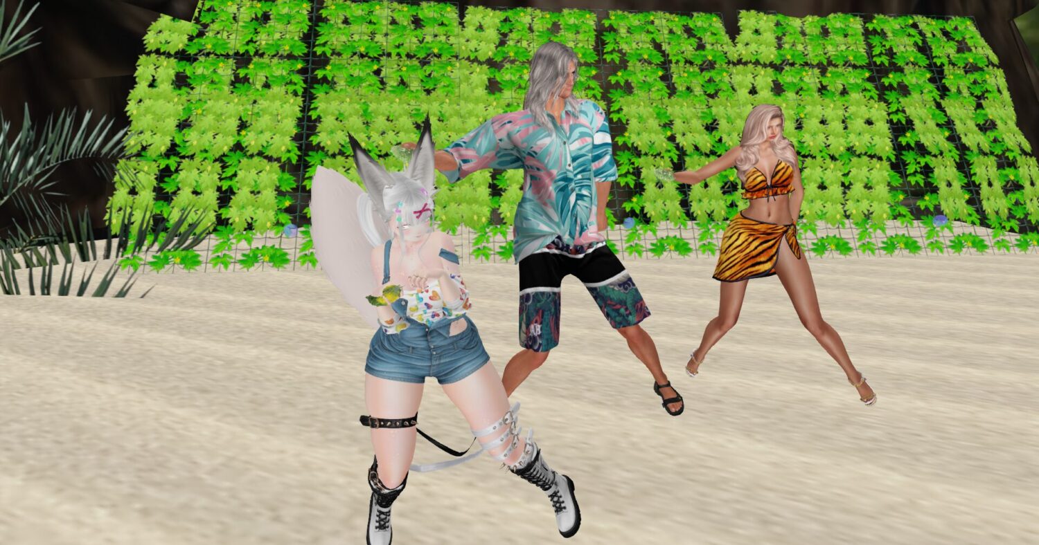 ゴーヤ持って踊りましょう