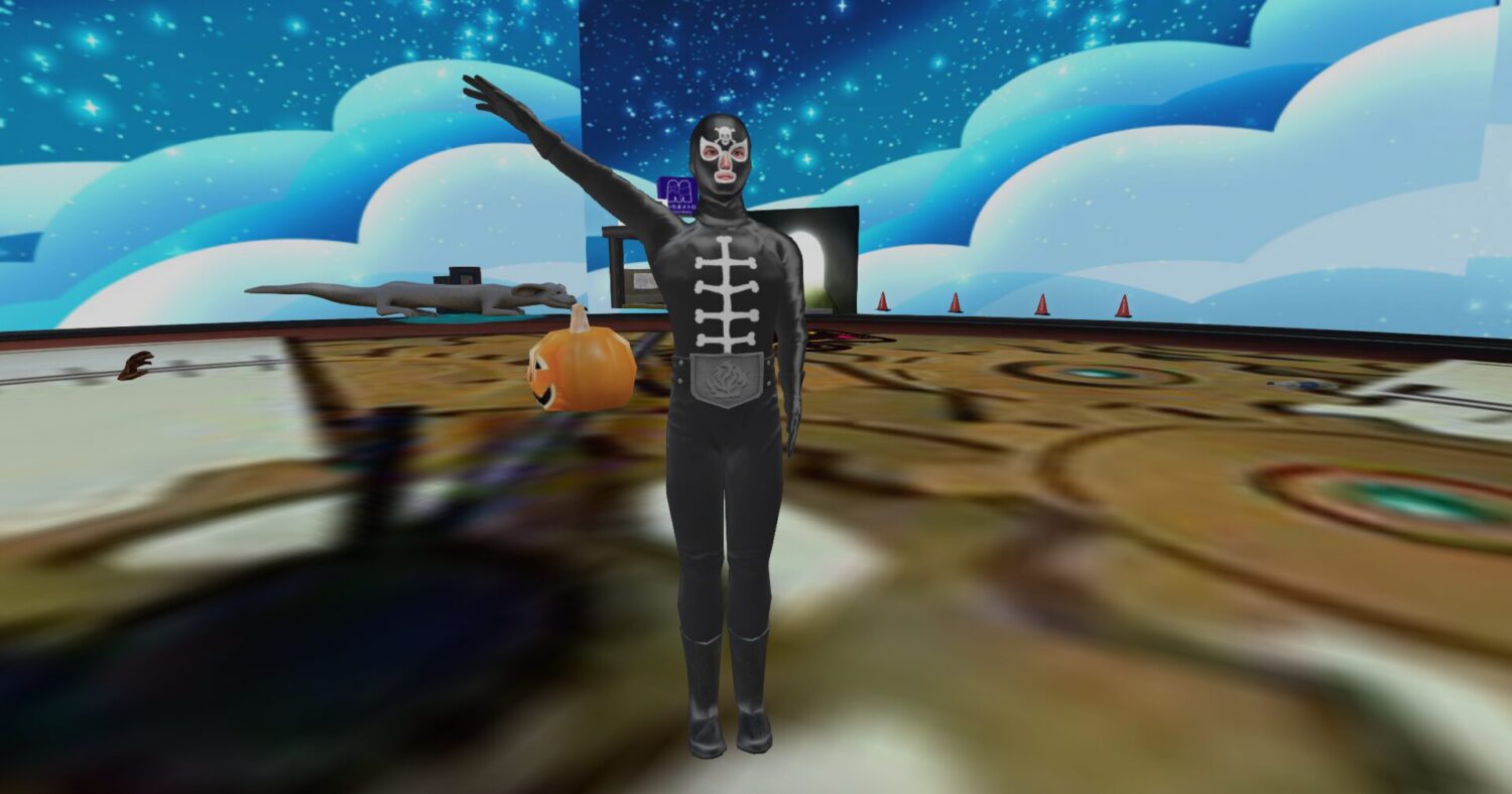 お店に戦闘員放置中