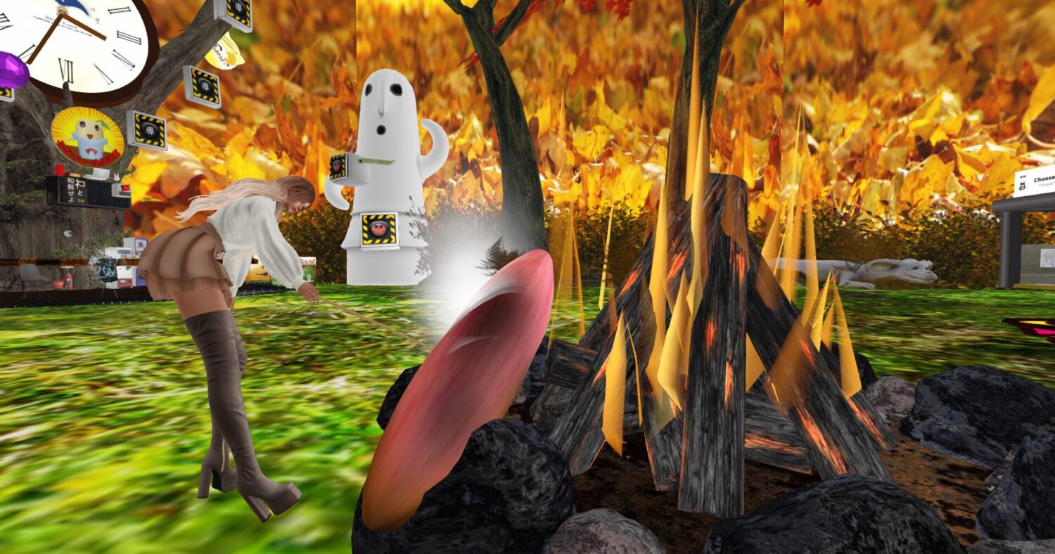 「秋の味覚焼き芋Day」で回転