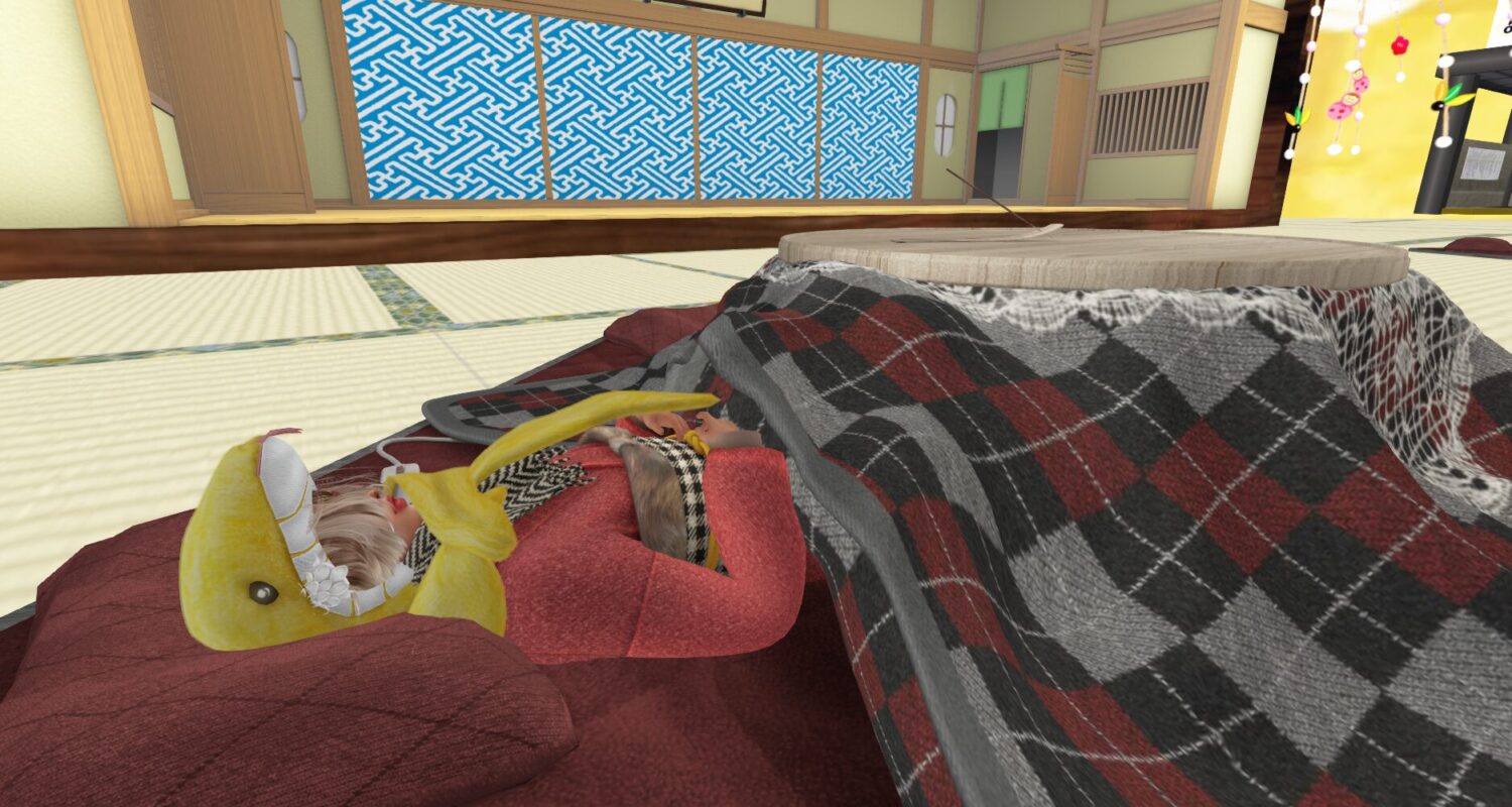 コタツで寝落ちOK