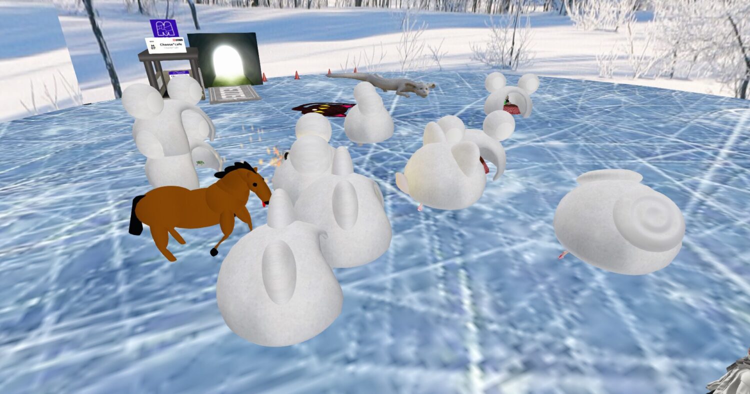 アニマルかまくらで遊んだときのSS