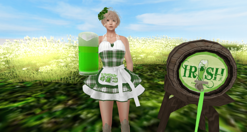 *YT* ST. Patty Day Dirndl Matilda *GIFT2021